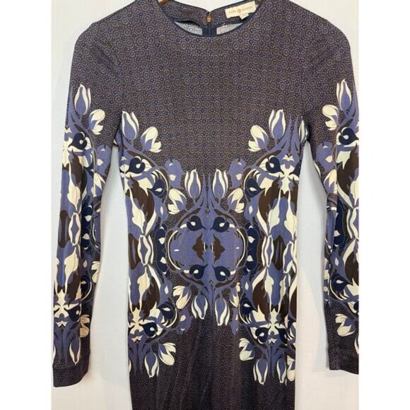 Tory Burch Flavia 100% Silk Dress Size XS - Picture 4 of 12